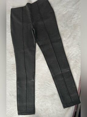 Forever Love Black High-Waist Ponte Leggings